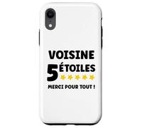 Voisin 5 Étoiles Merci pour Tout entraide Super voisine Coque pour iPhone XR
