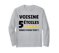 Voisin 5 Étoiles Merci pour Tout entraide Super voisine Manche Longue