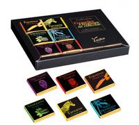 Voisin Assortiment de 36 napolitains de chocolat noir issus de 6 grandes origines - 180 gr