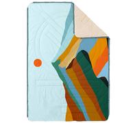Voited - Couverture de camping 4 en 1 - CloudTouch Blanket Blue Mountain - Bleu Bleu