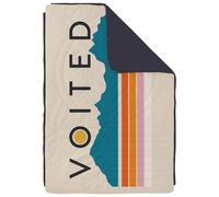 Voited - Couverture de camping 4 en 1 - Ripstop Blanket Snowy Peak - Beige Beige