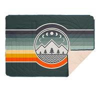 Voited Limited Couverture de Camping intérieure et extérieure CloudTouch - Camp Vibes Greengabel - Couches Thermiques Chaudes