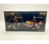 Bburago 1/43 Racing - 2021 Red Bull Honda Racing Rb16b Avec Casque #Verstappen