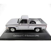 - Voiture 1/43 Compatible avec Chevrolet C-10 Silverado 1986 (AQV16)