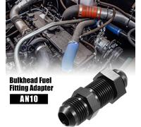 Voiture 10AN Mâle à Mâle Droit Cloison Flare Raccord Union Adaptateur