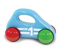 Voiture 1er Age Bleu VILAC - Jouet en bois pour enfant de 1 an