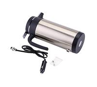 Voiture 24V Car Kettle en acier inoxydable Travel Chauffe-eau Fondeuse Auto Fast Ferm Ferm Off pour la visite de l'auto-conduite Camping Trip Road 850ml Capacité