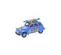 Voiture 2CV Citroën Bleu