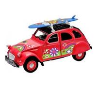 Voiture 2CV Citroën Rouge Rouge G