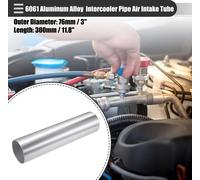 Voiture 3" OD Longueur 118" Refroidisseur Intermédiaire Tuyau Droit Coude Tube