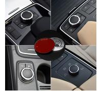 Voiture 3D Badge Multimédia Souris Bouton Couverture Emblème pour Mercedes Benz GLA CLA GLE W176 W246 W166 C117 X156 R172
