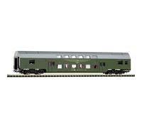 Piko 57684-2 - H0 1:87 Voiture Passagers Double Niveau DR Livrée Verte D'Époque