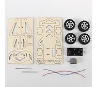 Voiture À Assembler Pour Garçon, Jouet Créatif, Capacité Motrice Des Enfants, Pensée Active, Kit Électronique, Technologie, Jouets