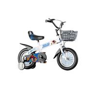 Voiture à bascule Vélo for enfants de 12 à 18 pouces avec roues d'entraînement, béquille, cadre en acier durable, plusieurs couleurs, vélo for enfants à double frein twister voitures(Blauw,16inch)