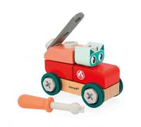 Janod Jeu de construction Mon Premier Voiture à bricoler Chat 29 éléments Imitation 36 ans+ J06452