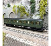 PIKO Voiture à Compartiments mixte 1ère/2ème classe SNCF ép III - HO 1/87 - PIKO