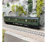 PIKO Voiture à Compartiments mixte 1ère/2ème classe SNCF ép III - HO 1/87 - PIKO
