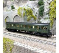 Voiture à compartiment B7"1/2"ty, 2CL, N°5222, SNCF, Ep. III - PIKO 53339 - HO 1