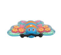 Voiture à Engrenages Transparente éclairante avec Mouvement Omnidirectionnel pour Les Tout-Petits, Jeu Interactif, Design coloré, Plastique ABS Sûr