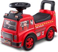 Voiture à glisser Véhicule pour enfant Trotteur rouge 52,5x22,5x37cm