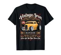 Voiture à Hot Rod Cool, Classique, rétro, en Fer, Style années Trente T-Shirt