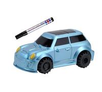 Voiture à induction pour - Voiture de chantier avec détection de ligne noire, souche de véhicule sensoriel interactif | Pédagogie d'induction d'écriture, voitures pour la pensée critique Il