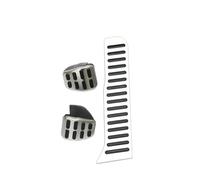 Voiture à PéDales Cover Couverture De Coussinets De Pédale De Gaz De Repose-pied De Voiture Pour Golf 5 6 MK5 MK6(MT 3pcs)