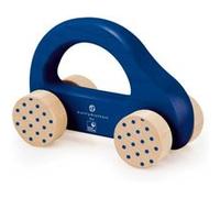 Voiture à pousser en bois - SELECTA - Petite voiture rapide bleue - Mixte - 6 mois - Bébé