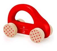 Voiture à pousser en bois : Petite voiture rapide rouge Bellybutton By Selecta Rouge G