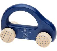 Petite voiture rapide bleue