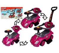 Voiture à pousser Mega Car Deluxe 381 Rose Pour Bébé
