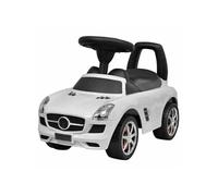 vidaXL Voiture à Pousser par Pieds pour Enfants Blanc Voiture-jouet Tout-petits 80089