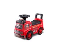 Voiture à Pousser pour Tout-petits-VEVOR-Voiture Classique pour Enfants avec Volant Musical et Rangement Sous le Siège-Rouge