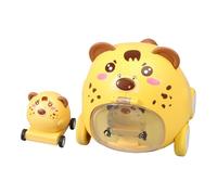 Voiture à pousser - Véhicule à tirer en forme d'animal, voiture de jeu interactive mignonne pour tout-petits, jouet amusant et léger coloré, matériaux robustes et sûrs, doux à utiliser, véhicules joue