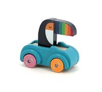 Vilac Voiture pouet Toucan Andy Westface – En bois avec klaxon – Dès 18 mois – 7426K