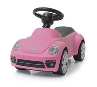 Voiture à pousser VW Beetle rose vibrant pour enfants