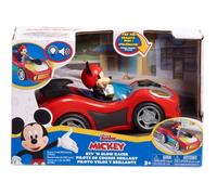 Just Play - Voiture Mickey Mouse - Rétrofriction, sons & lumières, phrases dites par Mickey - 3+ ans