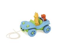 Voiture à tirer Green Toys bleu