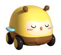 Voiture à tirer, jouet à friction de dessin animé, petit véhicule de course 3,94 pouces pour l'art moderne, fournitures professionnelles pour la maison, kit de réparation quotidienne, unité d'accessoi