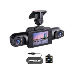 Voiture ABS pour dashcam 4K pour UHD avant 1080P côté ABS voiture pour | Corps ABS durable, résistant à la chaleur, 4K pour UHD, vue latérale HD 1080p, capture détaillée des preuves