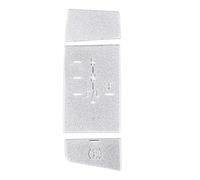 Voiture Accessoire Pour BMW X1 U11 2023 2024 Siège de porte de voiture Mémoire Réglage Lève-vitre Volant Bouton Interrupteur Garniture Couverture Decoration Interieur Voiture(C)