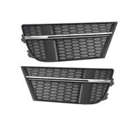 Voiture Accessoires Grille Phare Antibrouillard Voiture Pour A3 S-Line Sport 2016 2017-2020(Ligne Chrome)