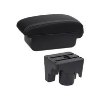 Voiture Accoudoir Boîte Pour VW Pour Golf 6 Pour Golf 5 Mk6 MK5 Pour Jetta 5 Pour Sagitar 2007-2012 Boîte D'accoudoir Intérieur Voiture Cendrier Spécial Rénovation Interface USB(C3 Black white NOUSB)