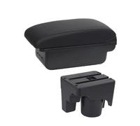 Voiture Accoudoir Boîte Pour VW Pour Golf 6 Pour Golf 5 Mk6 MK5 Pour Jetta 5 Pour Sagitar 2007-2012 Boîte D'accoudoir Intérieur Voiture Cendrier Spécial Rénovation Interface USB(B2 Black line 3USB)