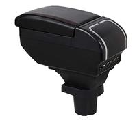 Voiture Accoudoir Boîte Rotative Console Centrale Boîte De Rangement Cendrier Pour VW Pour Up 2009-2015 2016 2017 2018 2019 2020 2021 2022 Voiture Accoudoir Boîte(F1 No USB)