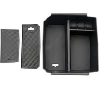 Voiture Accoudoir Rangement Boîte pour Jeep Wrangler JK 2011-2017, Plateau inférieur de la Console Centrale Organiseur d'accoudoir