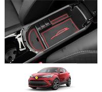 Voiture Accoudoir Rangement Boîte pour Toyota CHR 2018-2023, Plateau inférieur de la Console Centrale Organiseur d'accoudoir