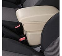 Voiture Accoudoirs Boîte D'accoudoir De Voiture Pour Fiat 500 Boîte De Rangement De Contenu Central Avec Porte-gobelet Cendrier Voiture Rénovation Accessoires Intérieurs USB ( Color : A style Beige )
