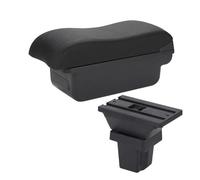 Voiture Accoudoirs Pour Chevrolet Pour Trax Tracker 2013-2017, Accoudoir Voiture Boîte Rangement Pour Voiture Accoudoir Double couche(C Black line NO USB)