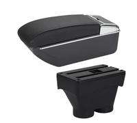 Voiture Accoudoirs Pour Peugeot 208 2012-2018 Accoudoir De Voiture Accoudoir Double couche(D Black line No USB)